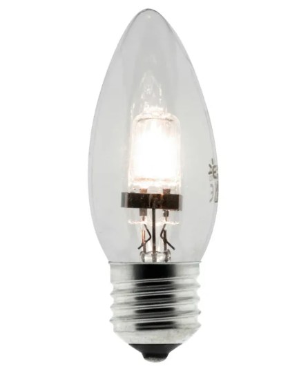 Ampoule HALO Flamme claire E27 42W