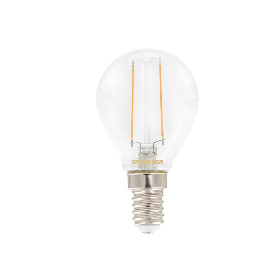Ampoule LED Fil. (D) mini sphér. 2700K 2.5W 250L E14 X6
