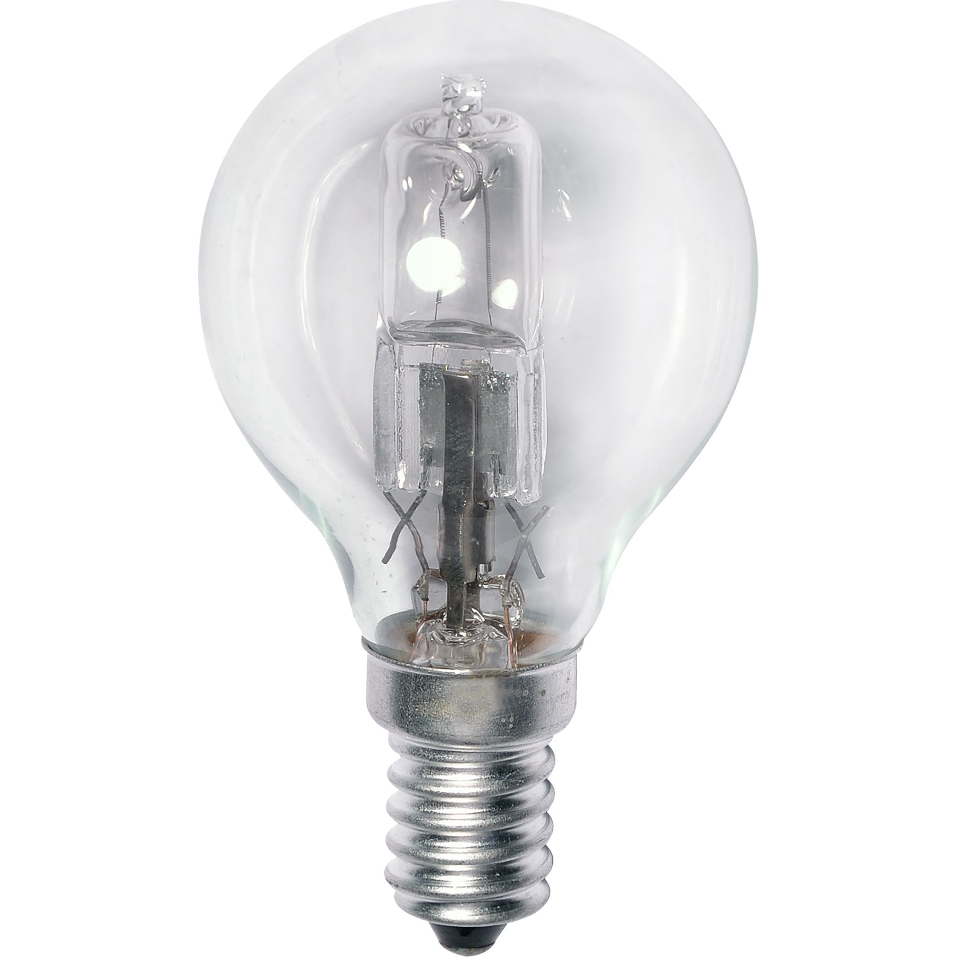 Ampoule HALO mini sphér. P45 claire 28W E14