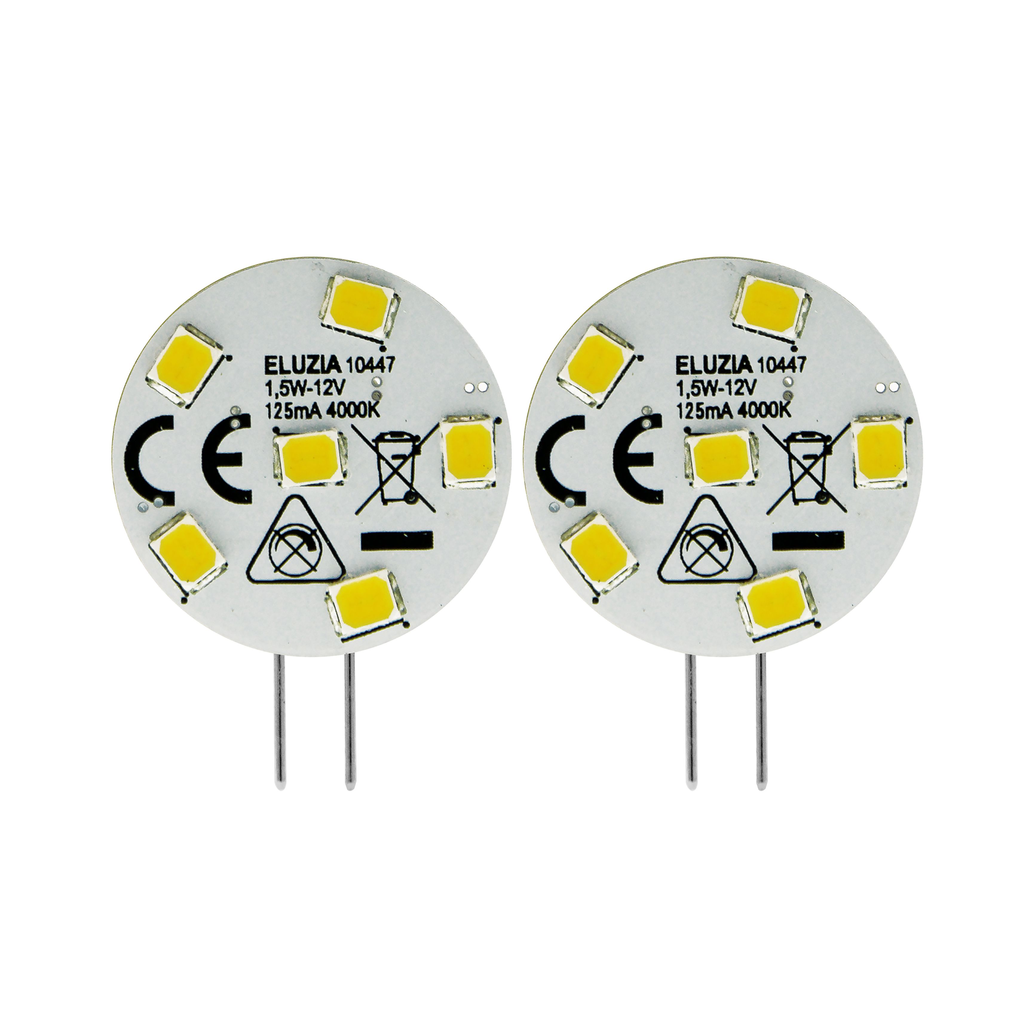 Ampoule capsule LED SMD 4000K 1,5W 150L G4 -x2
