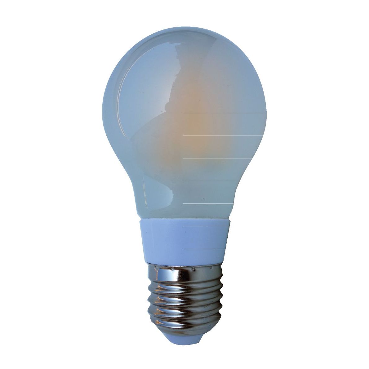 Ampoule LED Fil. Std A60 dépolie 3000K 800L 8W E27