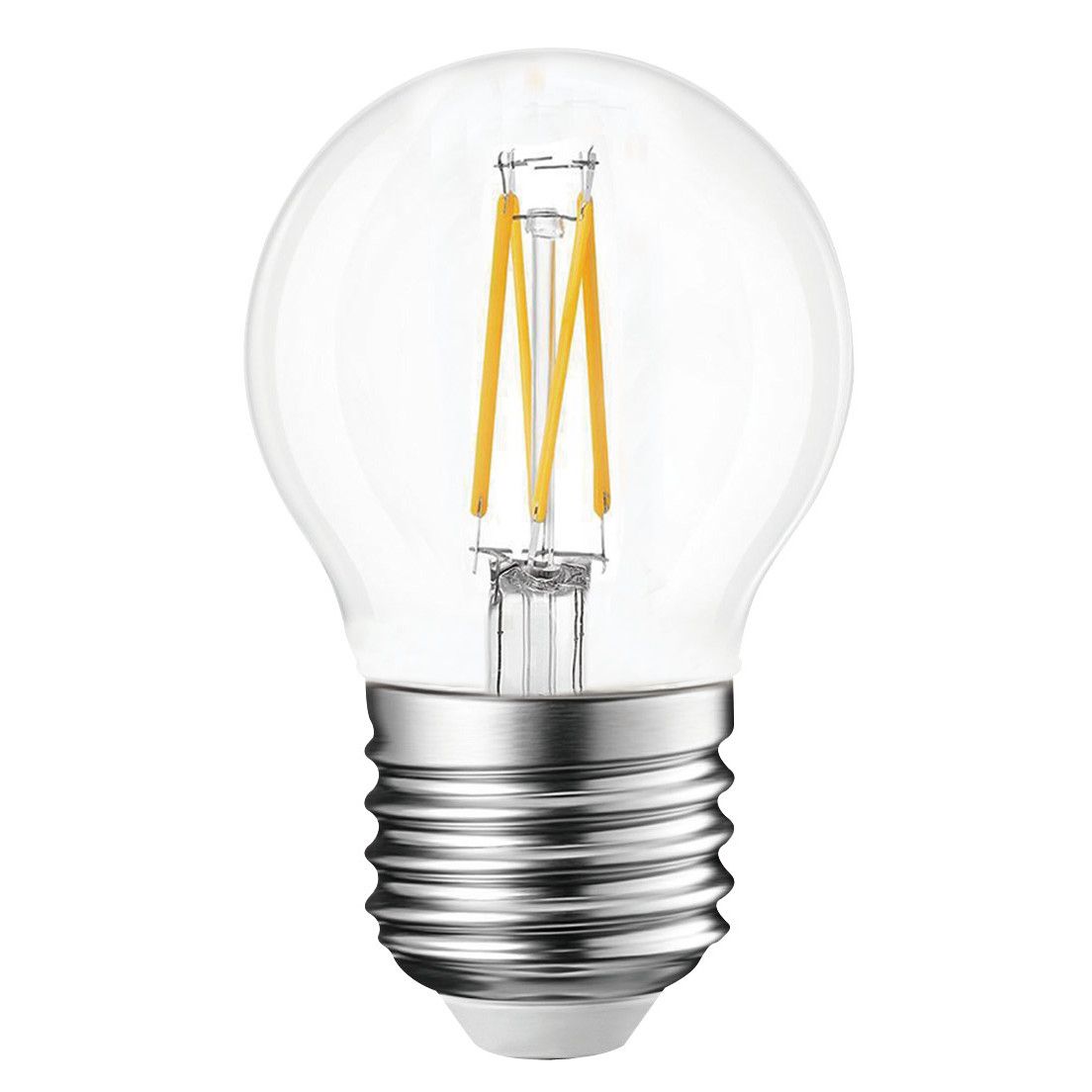 Ampoule LED Fil. (C) mini sphér. P45 claire 3000K 5W 400L E27 dimmable IRC90