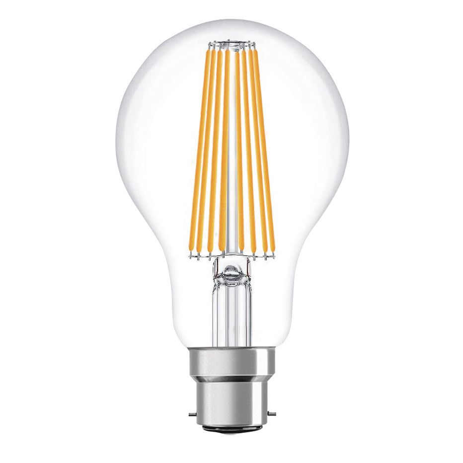 Ampoule LED Fil. (D) Std claire 3000K 7W 1521L B22 - classe A