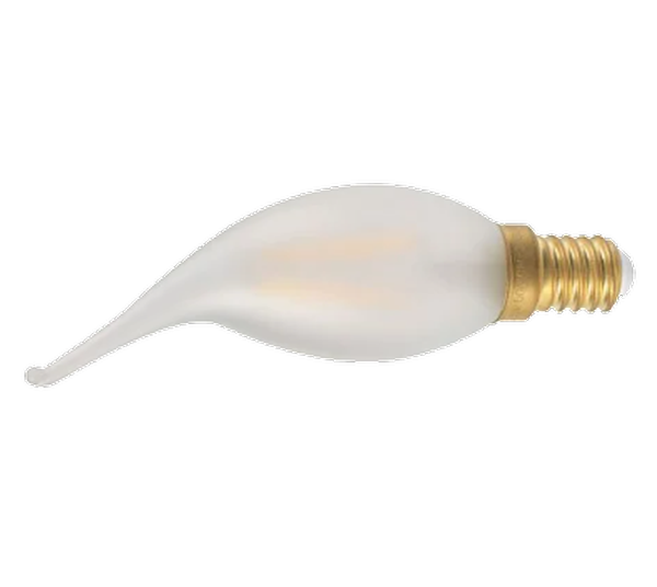 Ampoule LED Fil. Flamme CDV Dépolie 2700K 4W 450L E14 IRC90