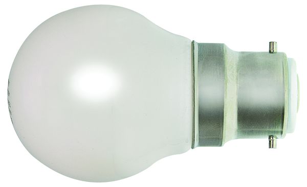 Ampoule LED Fil. Mini sphér. Milky 3000K 2,5W 470L B22 - classe B