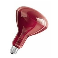 Ampoule spot Incand. réflecteur R63 E27 150W Rouge