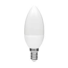 Ampoule LED Flamme lisse opale 3000K 350L 5W E14 -boite x1