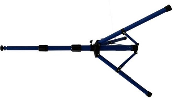 Trépied 2m pour projecteur de chantier 100W - Noir