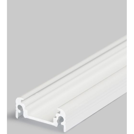 Profilé LED SURFACE10 /2m alu laqué blanc (BC/UX)