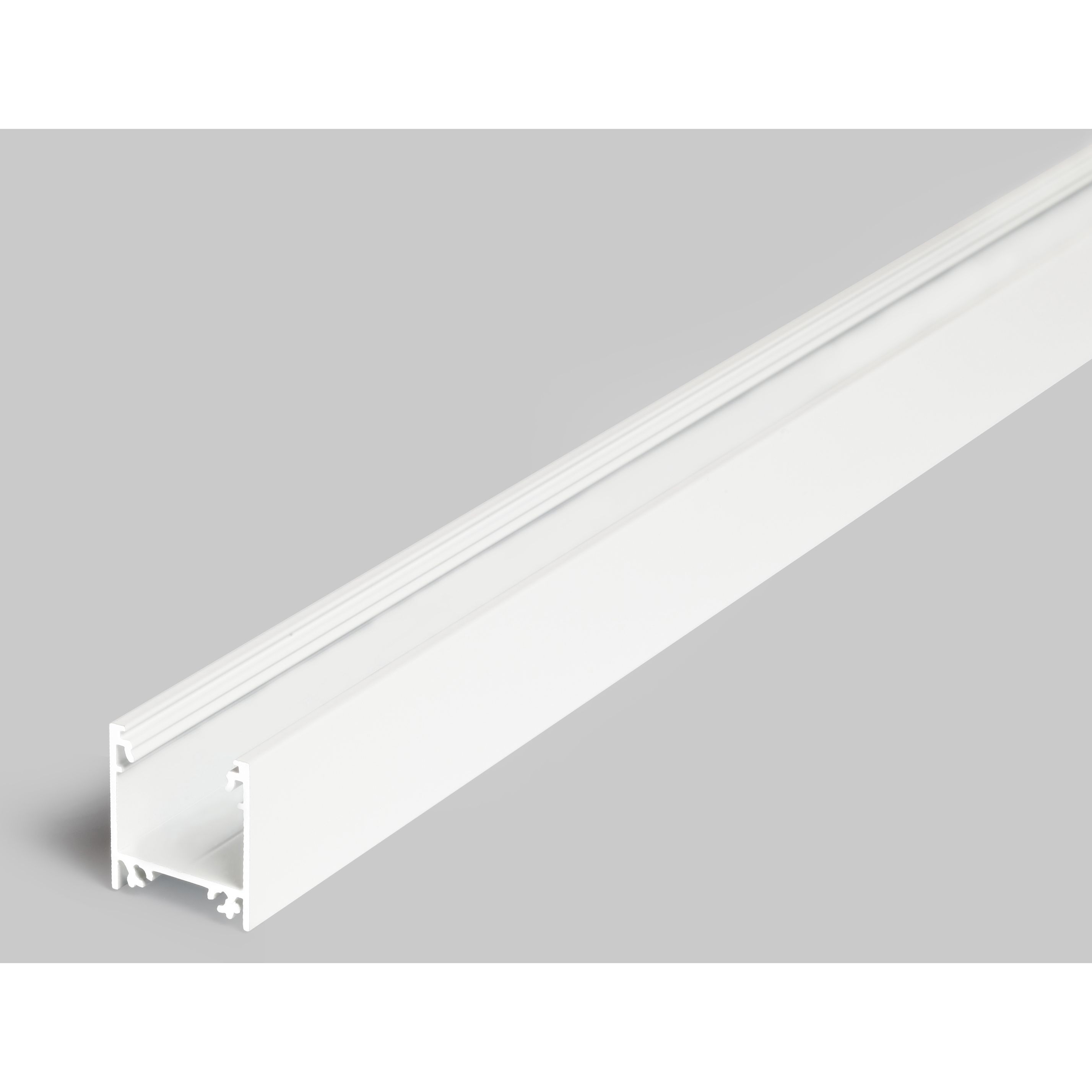 Profilé LED LINEA20 /2m alu laqué blanc (E-E7-F/TY)