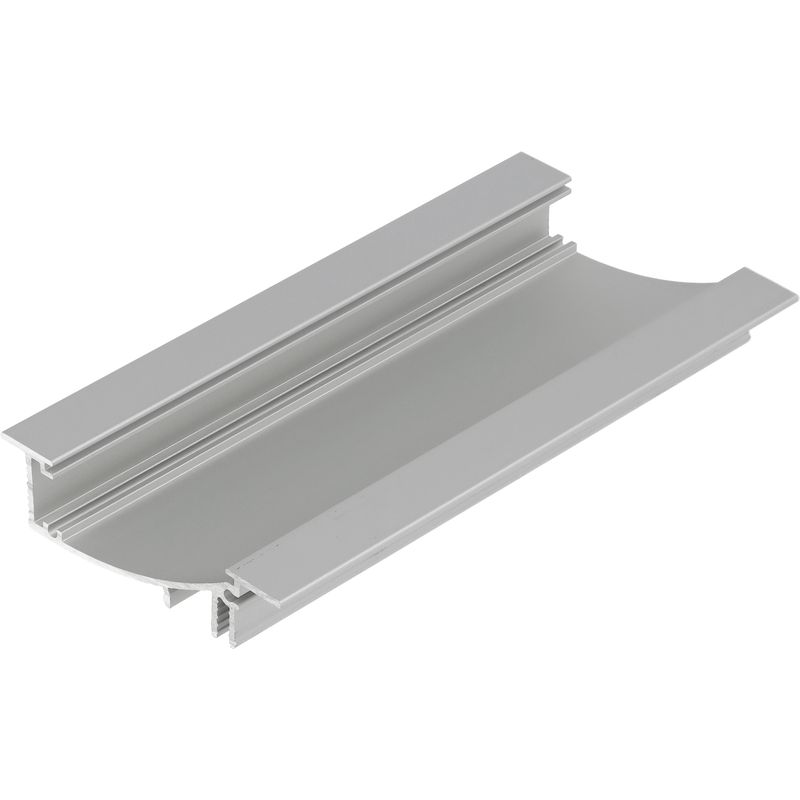 Profilé LED FLAT8 / 1m alu anodisé (H/UX)