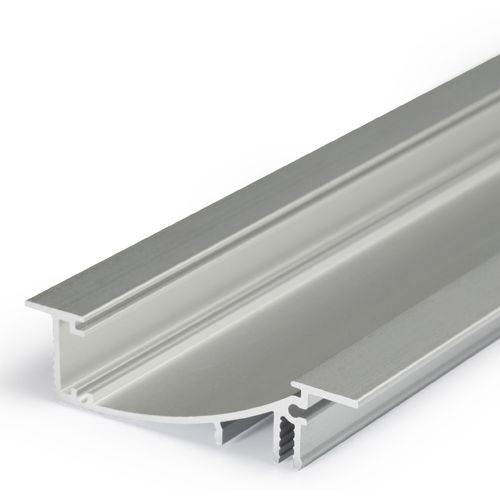 Profilé LED FLAT8 /2m alu anodisé (H/UX)