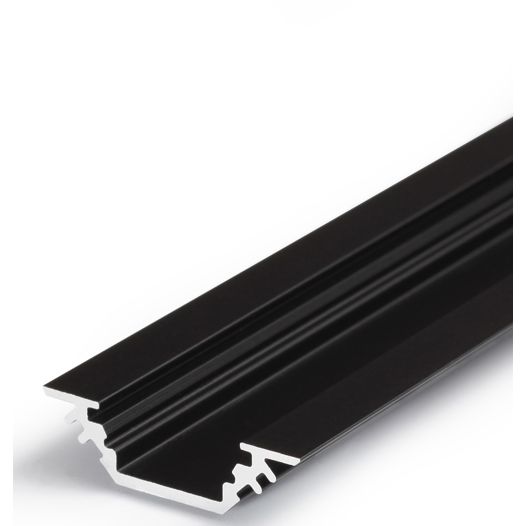Profilé LED TRIO10 /1m alu anodisé noir (BC/-)