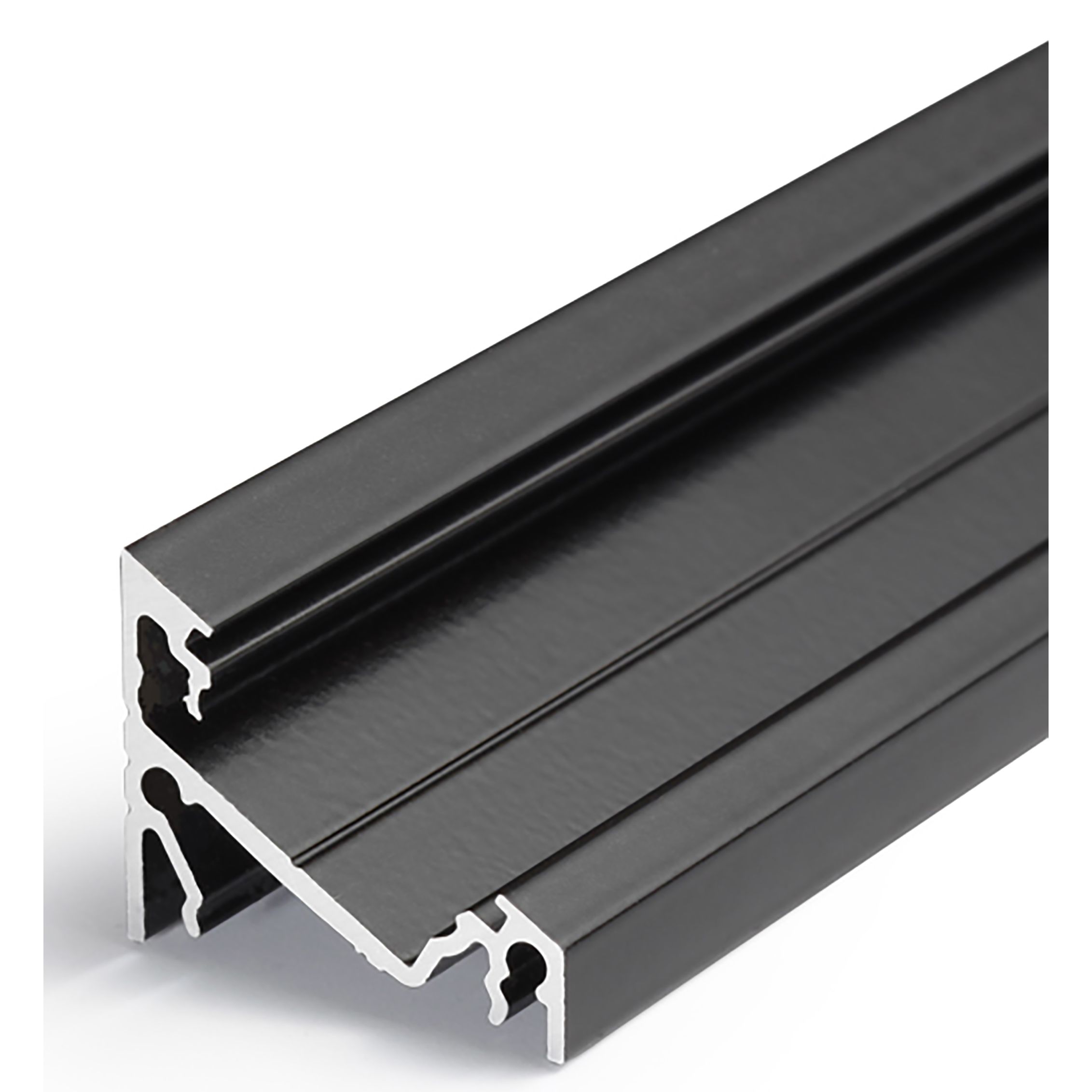 Profilé LED CORNER14 /2m alu anodisé noir (EF/YT)