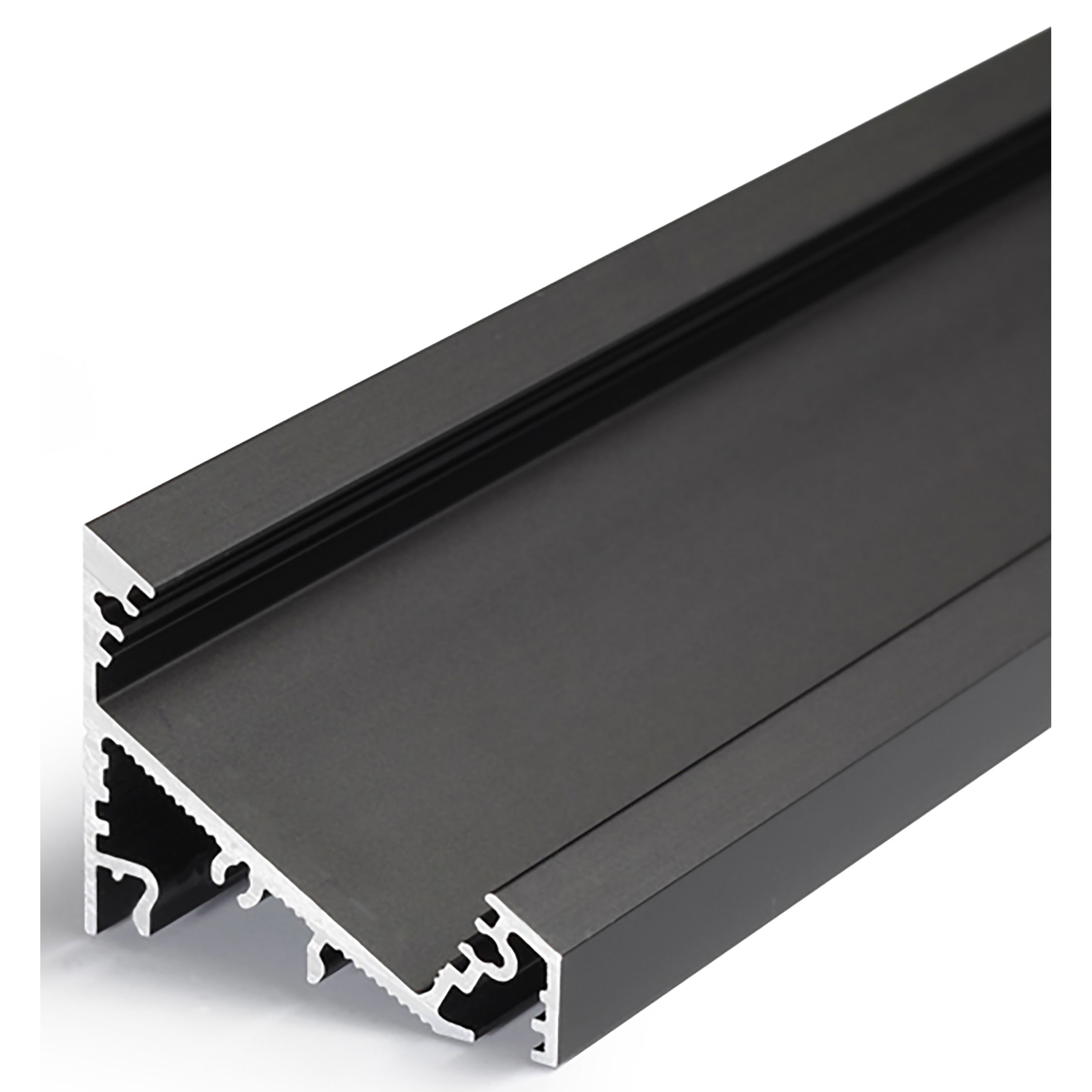 Profilé LED CORNER27 /1m a laquisé noir (G/UX)