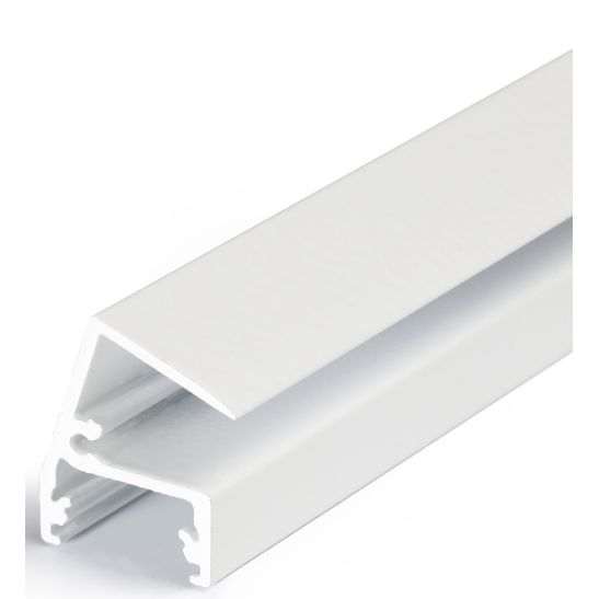 Profilé LED EDGE10 /2m alu laqué blanc (ABC/-)