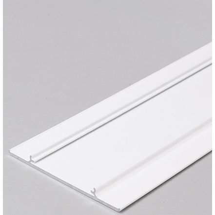 Cache WALLE12 /2m alu laqué blanc