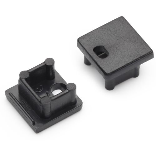 Terminaison SMART10 noir + passage de câble (set de 2)