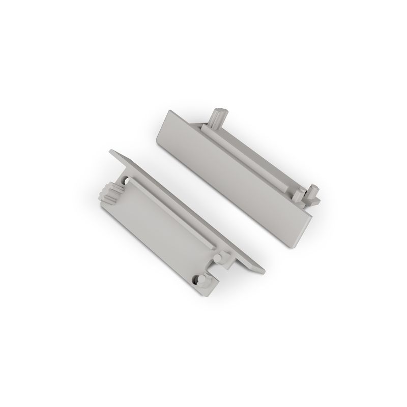 Terminaison FLAT8 gris (set de 2)