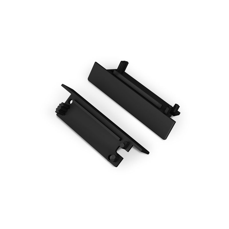 Terminaison FLAT8 noir (set de 2)