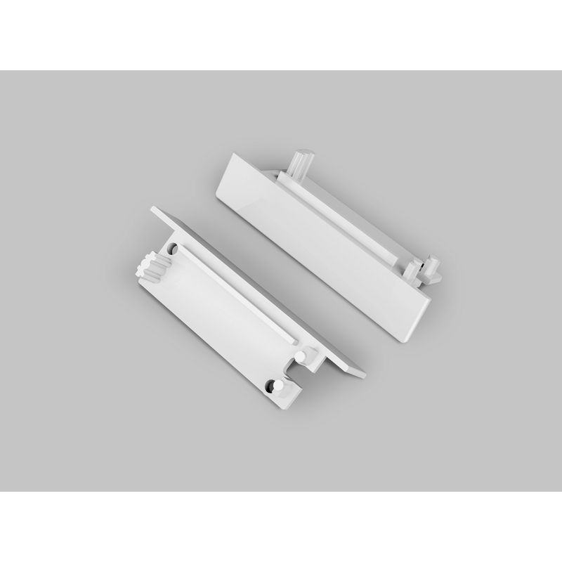 Terminaison FLAT8 blanc (set de 2)