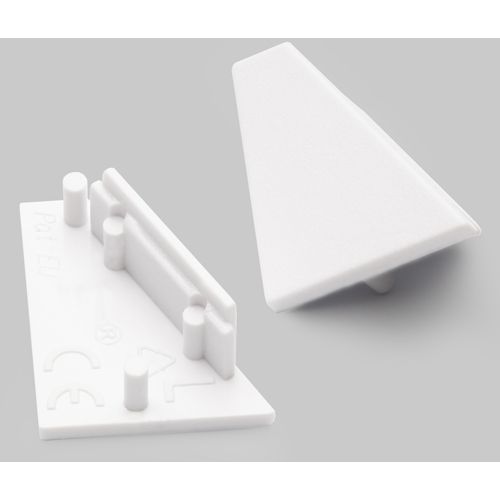 Terminaison CORNER27 blanc (set de 2)