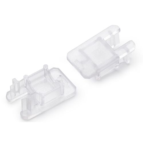 Terminaison avec passage de câble MIKRO-LINE12 transparent (set de 2)