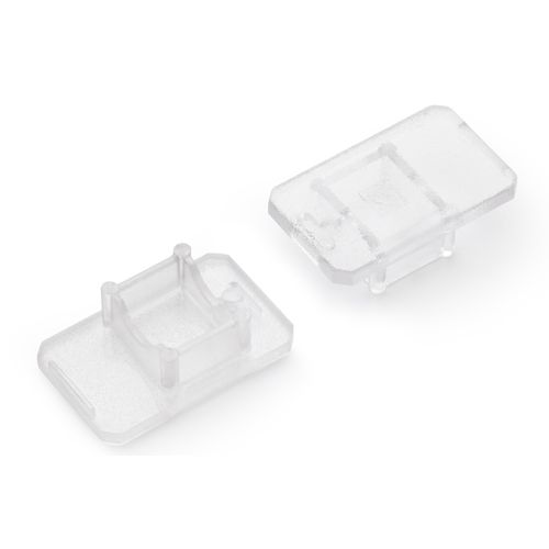 Terminaison sans passage de câble MIKRO-LINE12 transparent (set de 2)