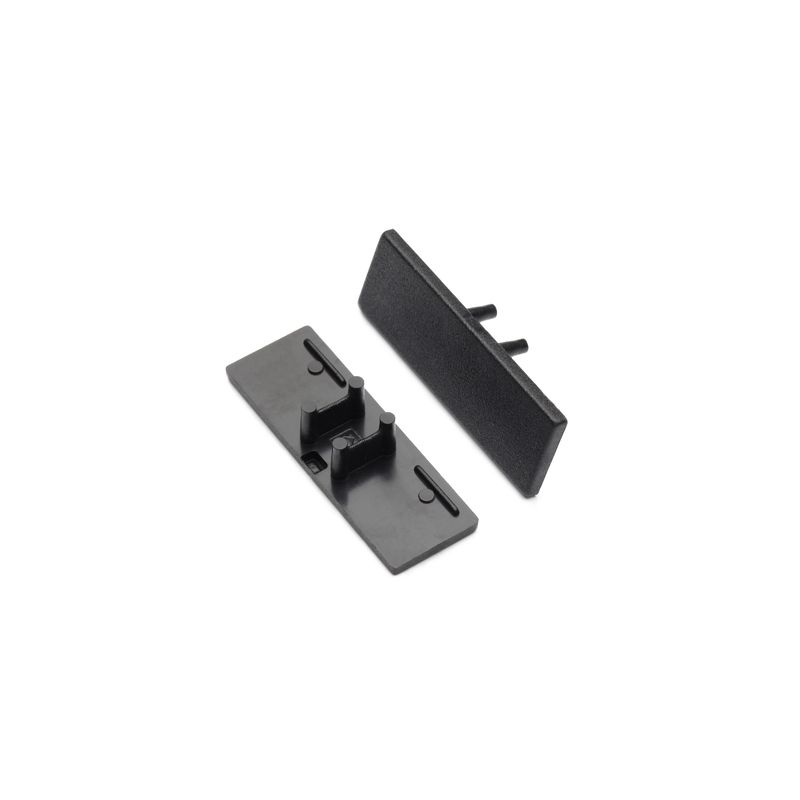 Terminaison sans passage de câble BACK10 noir (set de 2)