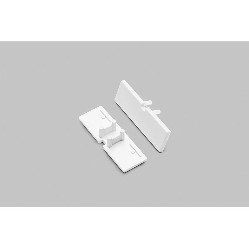 Terminaison BACK10 blanc + passage de câble (set de 2)