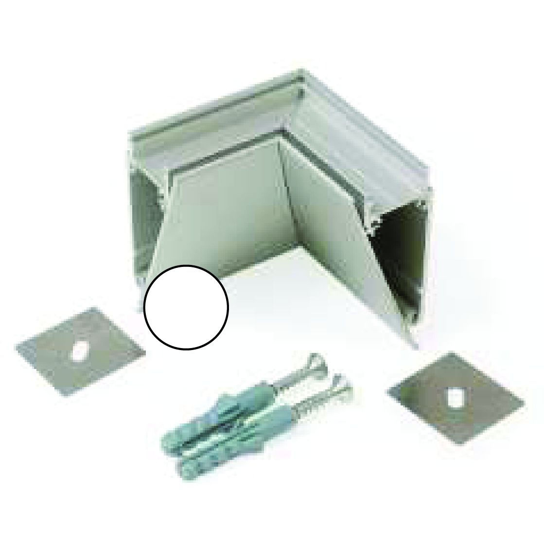 Connecteur 90° WALL12 blanc (set de 2)