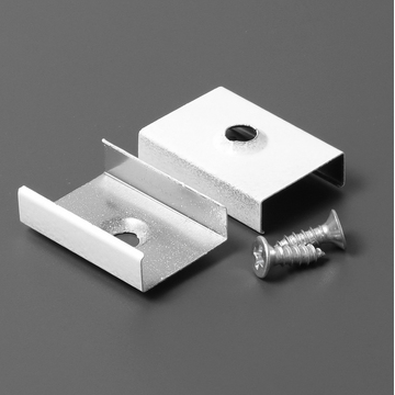 Support S fixation flexible conique blanc (set de 2)