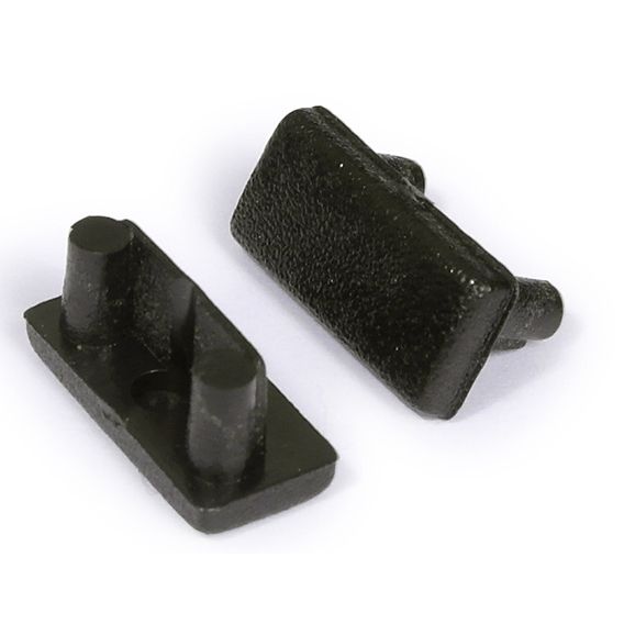 Terminaison BEGTON12 noir (set de 2)