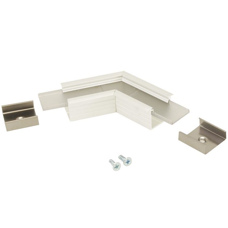 Connecteur LINEA-IN20 120° laqué blanc (set de 2)