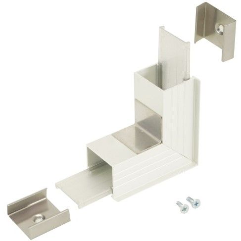 Connecteur LINEA-IN20 270° laqué blanc