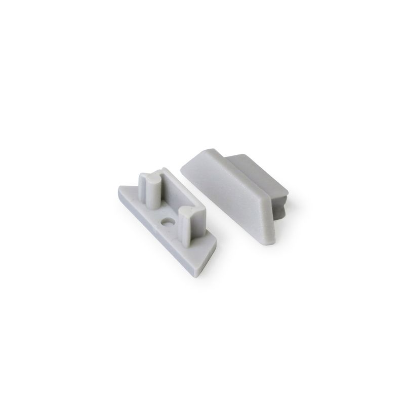 Terminaison ARC12 avec passage de cable gris (set de 2)