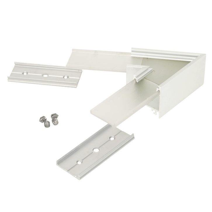 Raccord LINEA20 60°blanc