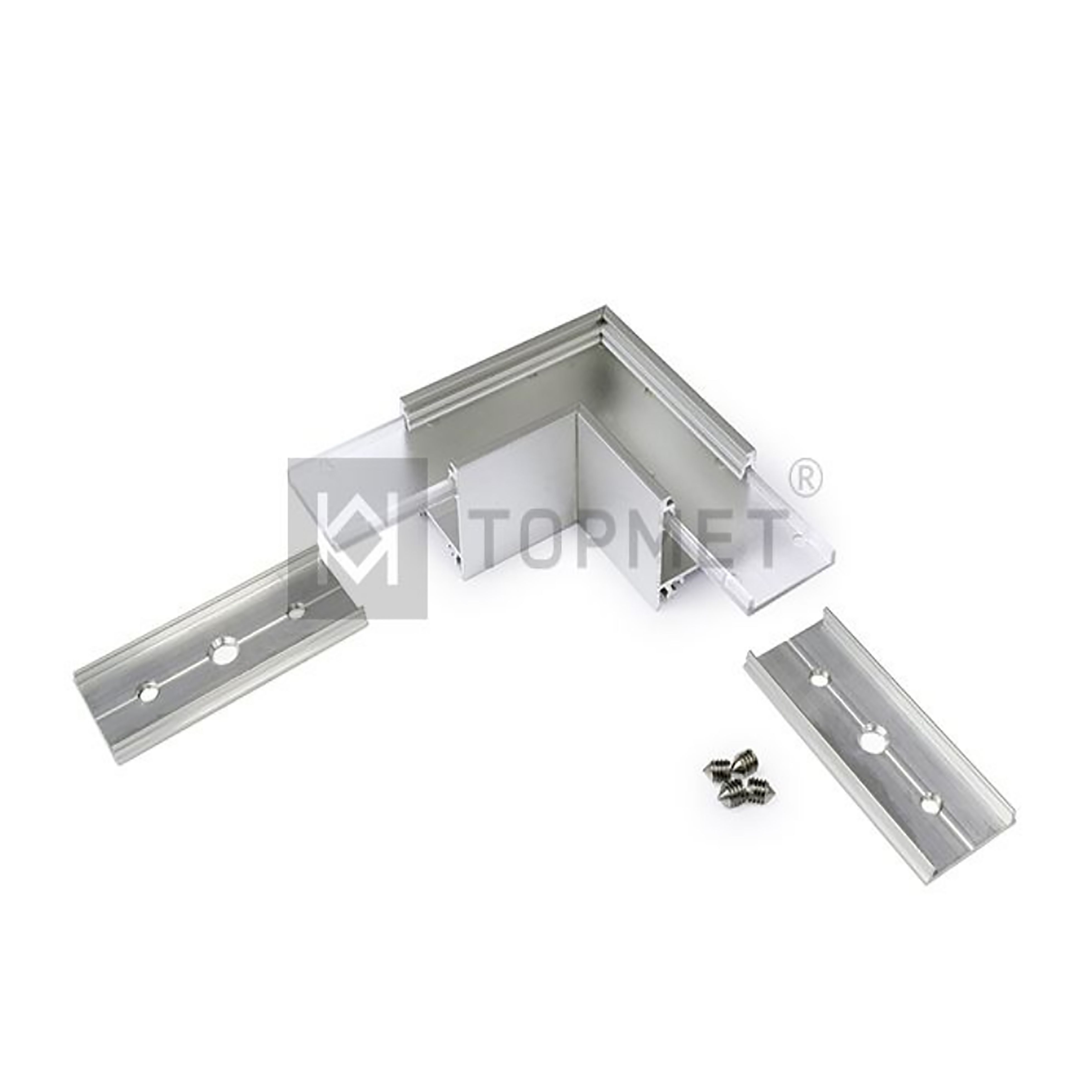 Raccord LINEA20 90°blanc