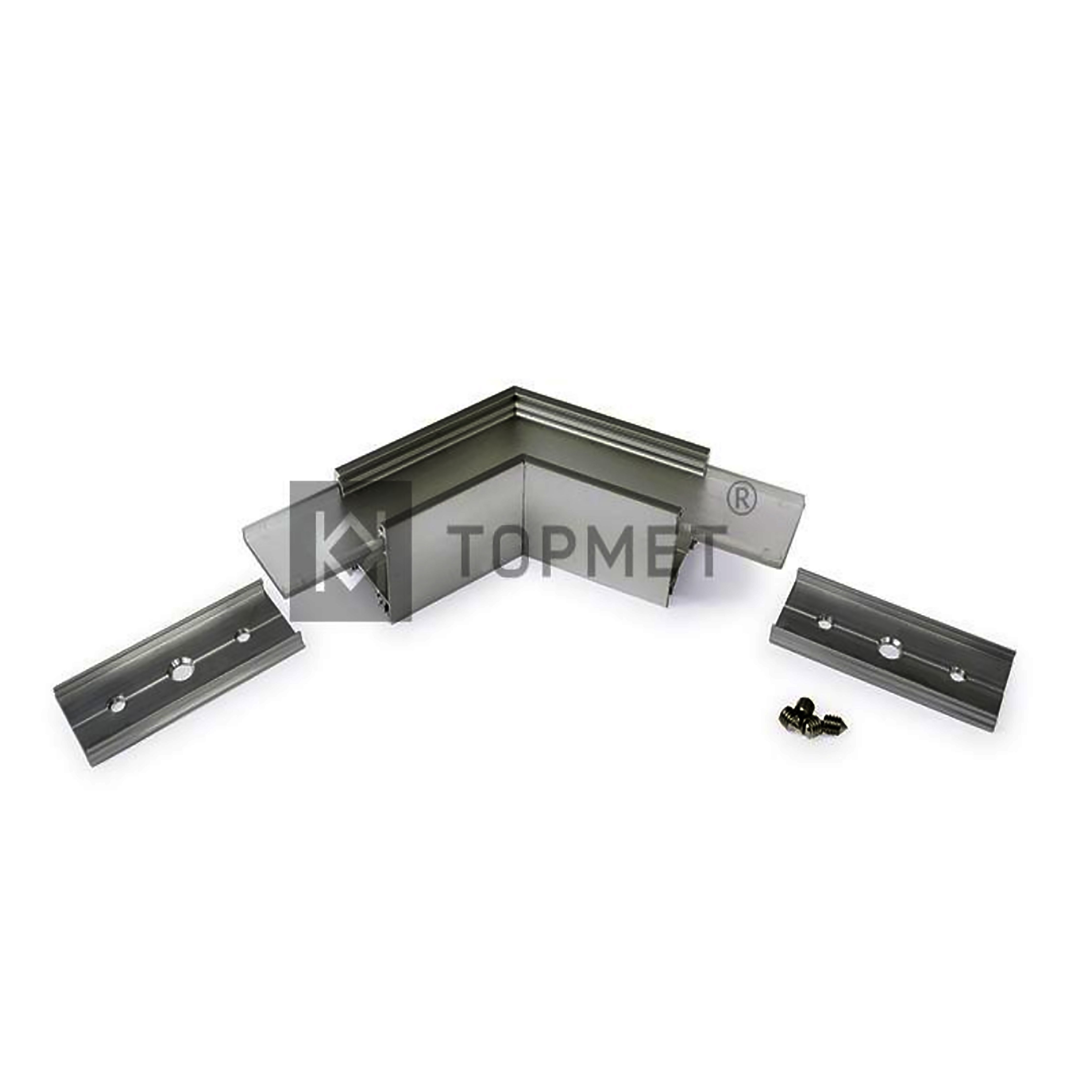 Raccord LINEA20 120° noir