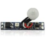 Détecteur infra rouge profilé compatible - ON/OFF - dimmer - 12/24V