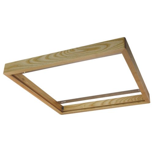 Cadre en bois 600x600 pour panel - Chêne clair