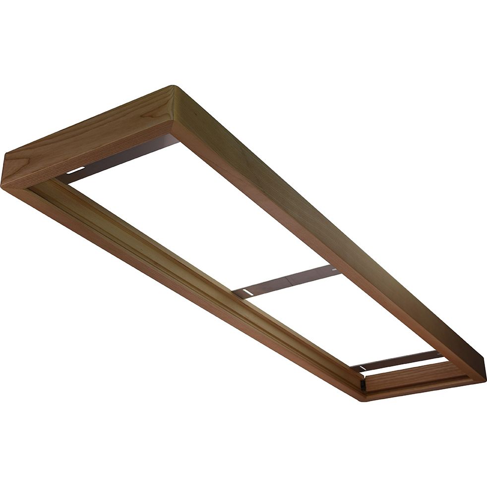 Cadre en bois 300x1200 pour panel - Chêne clair
