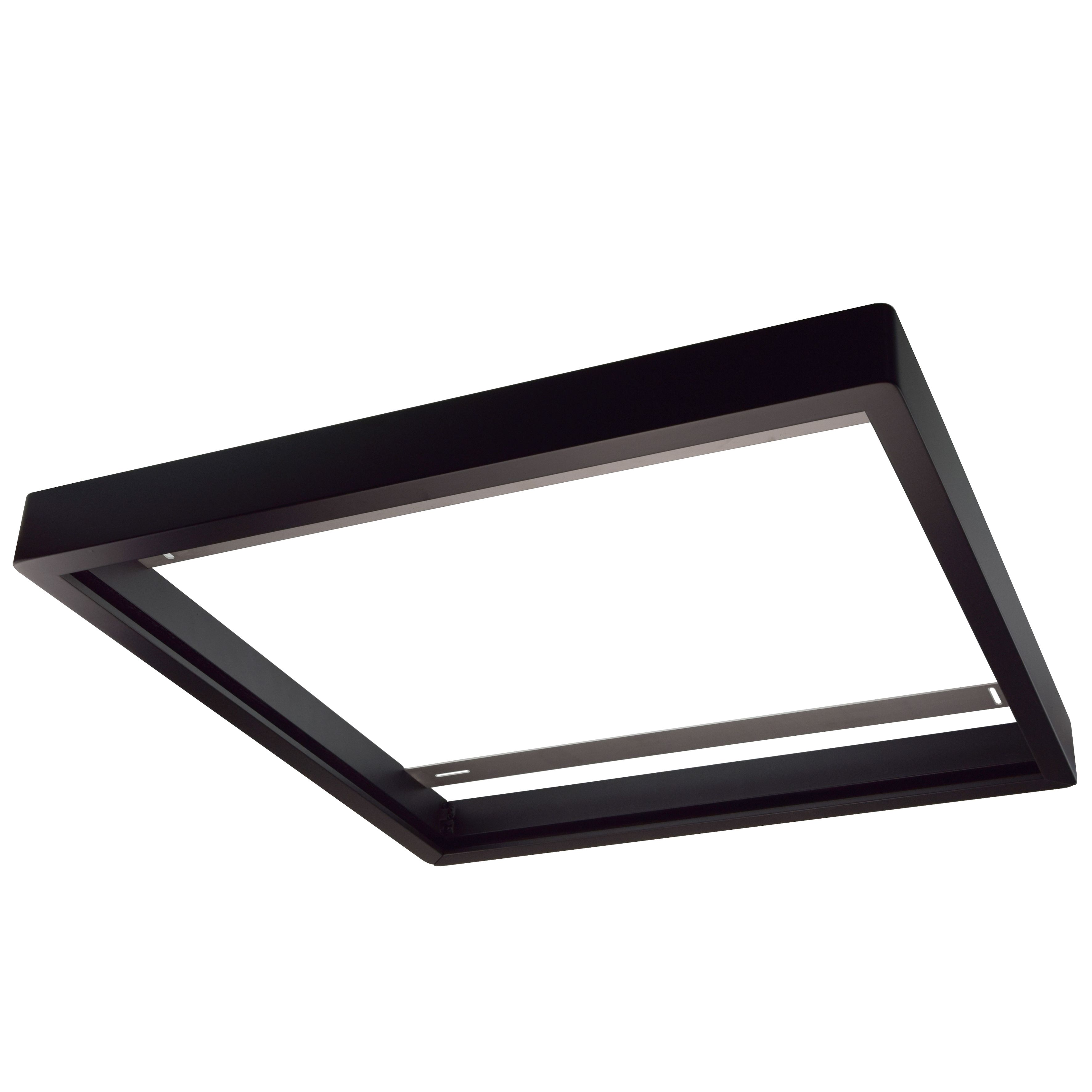 Cadre en bois 600x600 pour panel - Laqué noir