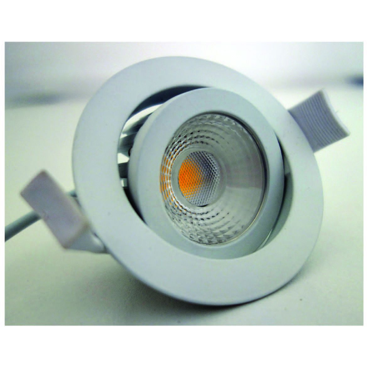 Downlight IP65 orientable 0/30° Ø80 - 4000K IRC90 815L 8W