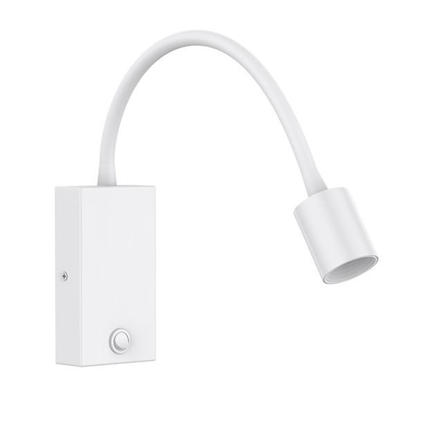 Liseuse WL127B avec tête flexible et bouton poussoir