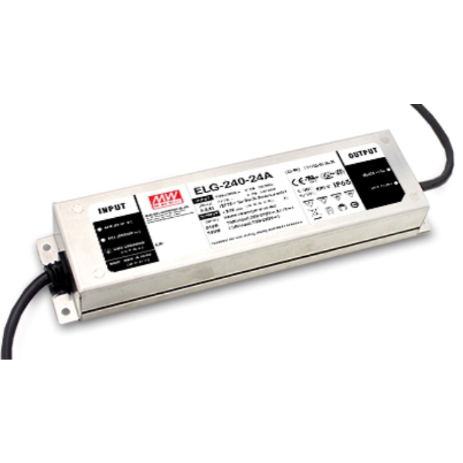 Driver DALI 240W IP67 MW ELG-240-24DA-3Y