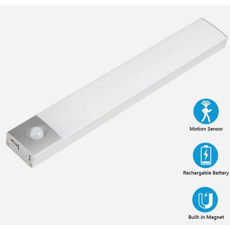 Réglette LED 1.3W 430mm avec détect. 120°