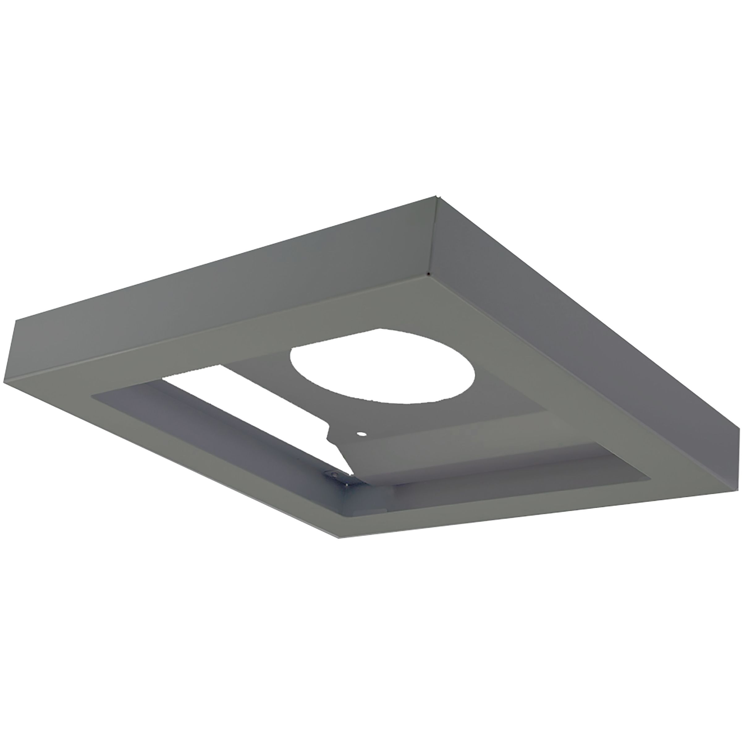Cadre métal pour panel LED 30x30 finition époxy gris
