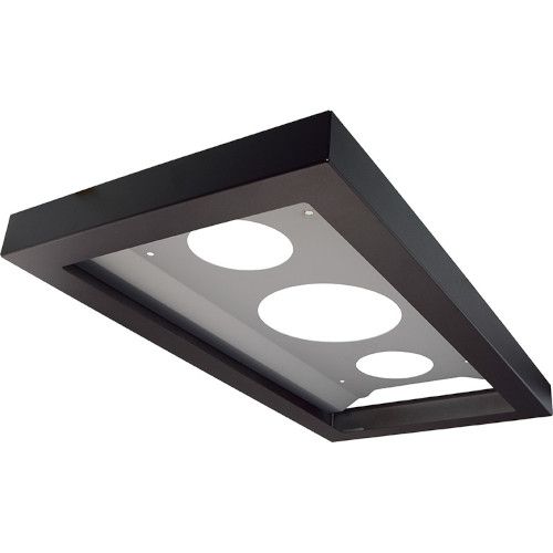 Cadre métal pour panel LED 30x60 finition époxy noir