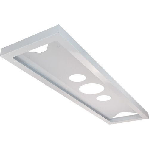 Cadre métal pour panel LED 30x120 époxy blanc